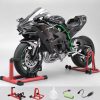 Kawasaki Ninja 500 H2R Die Cast Spray 1:6 Racing Motorcycle with Light Sound