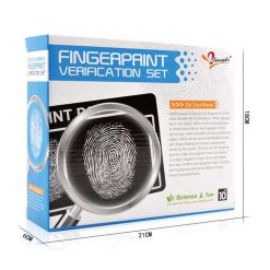 Kids Spy Kit Detective Fingerprint Toys Gifts for Boy Girl Science Experiments Kit with Glasses