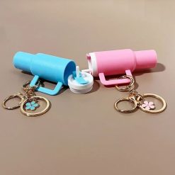 Mini Cup Keychain for Stanley Water Bottle Tumbler Cup Decoration 4 Mini Cup Keychain for Stanley Water Bottle Tumbler Cup Decoration