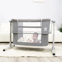 Multi-functional Bassinet Use Automatic Cradle Baby Rocker Bed Electric