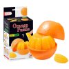 Orange Shape Funny Puzzle Stress Relief Funny Puzzle Educational Toy Toddler Smooth Jigsaw for Learning