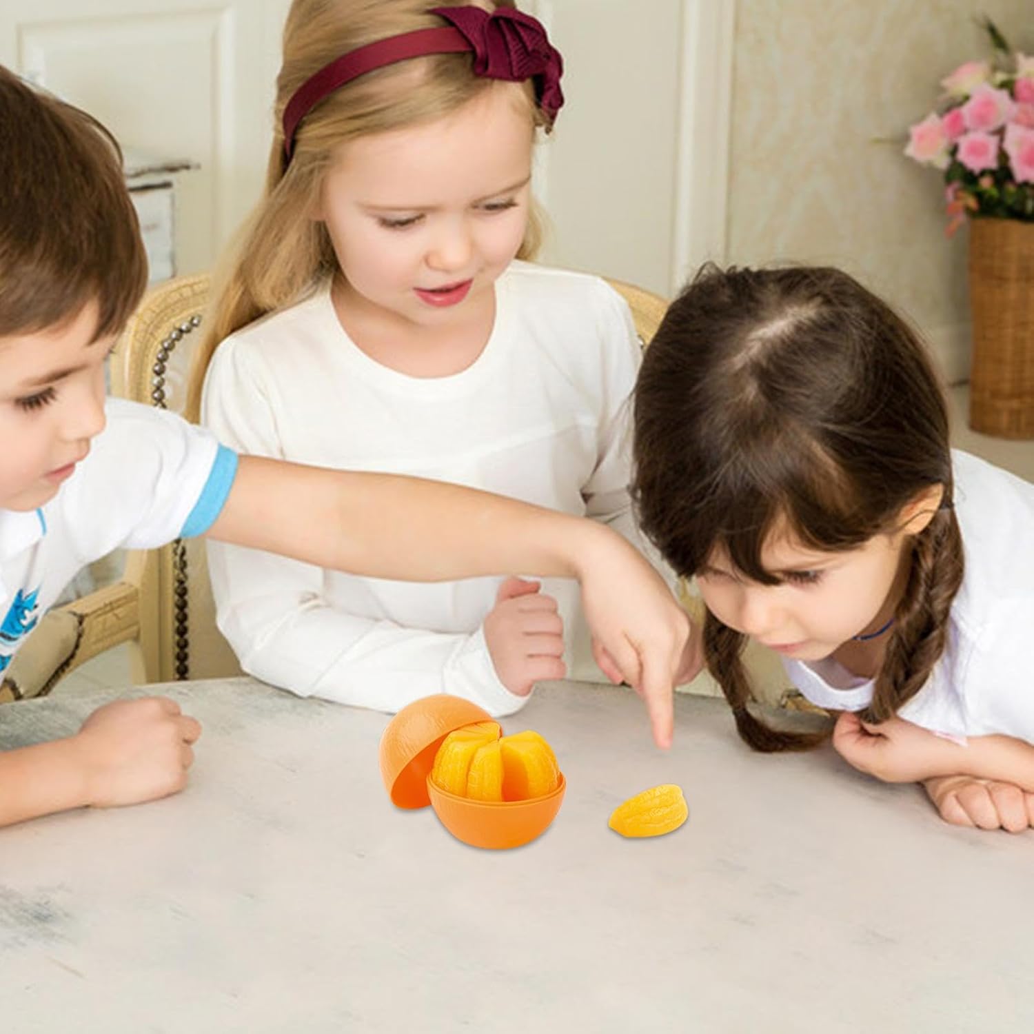 Orange Shape Funny Puzzle Stress Relief Funny Puzzle Educational Toy Toddler Smooth Jigsaw for Learning 3 Orange Shape Funny Puzzle Stress Relief Funny Puzzle Educational Toy Toddler Smooth Jigsaw for Learning