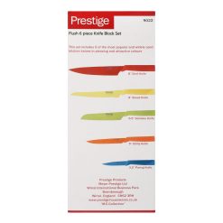 Prestige 5 Piece Flush Knives Set Multi Color 9022