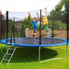 High Quality Fun Fit Garden Trampoline 12 Feet Outdoor Trampoline with Net and Ladder
