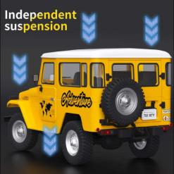 Toyota Land Cruiser FJ40 4 x 4 116 Scale Off-Road Legend Remote Control Car