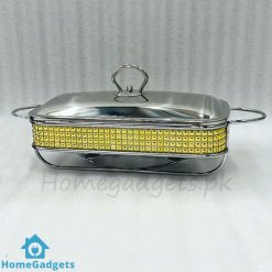 2 Liter Buffet Dish Buffet Burner Glass Inner Serving Dish