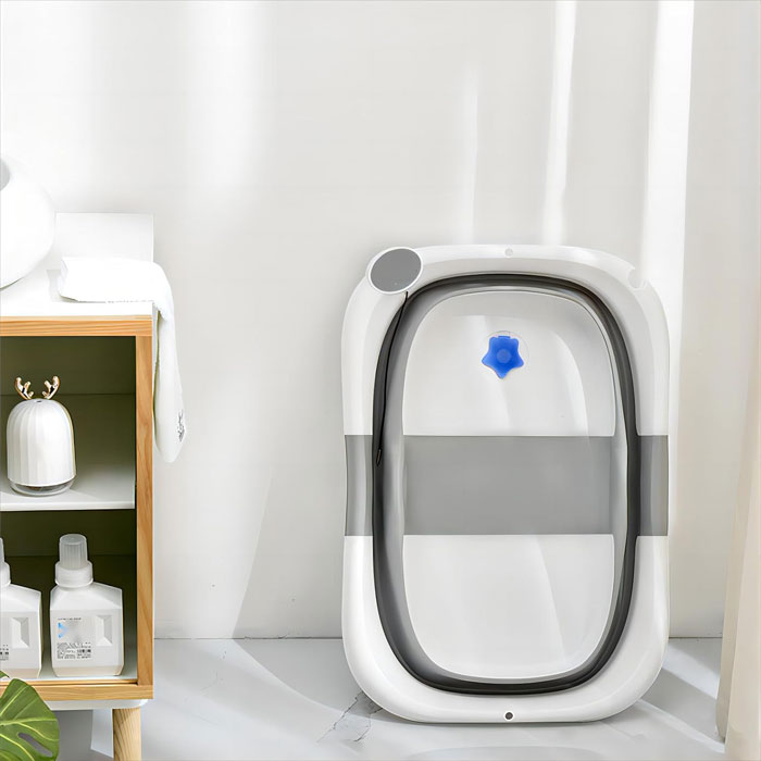 Adjustable baby Bathtub Compact Folding