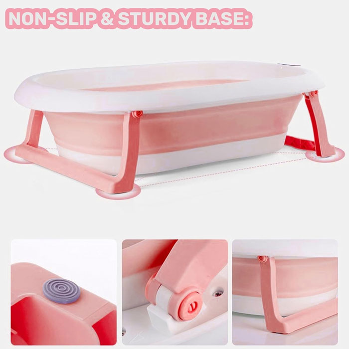 All in One Foldable Baby Bathtub