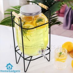 Beverage Bucket with Fauct Glass Juice Dispenser Beverage Dispenser 8Liter