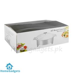 Brilliant Casserole Serving Dish Buffet Food Warmer 12 Inch