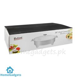 Brilliant Oval Buffet Food Warmer 16 Inch