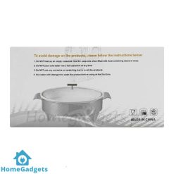 Brilliant Oval Casserole Dish With Candle Stand 14.5 Inch