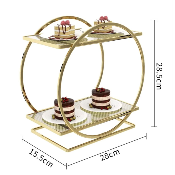 Buffet Banquet Candy Bar Decoration Cake Stand Dessert Holder