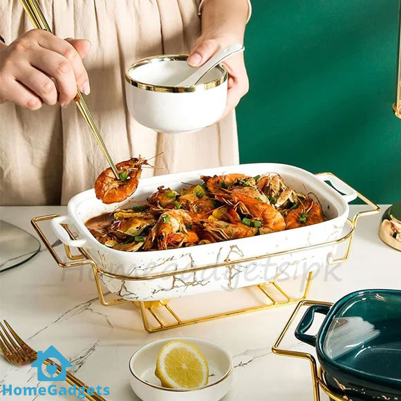 Ceramic Chafing Dish Buffet Set Buffet Warmer 1 Ceramic Chafing Dish Buffet Set Buffet Warmer