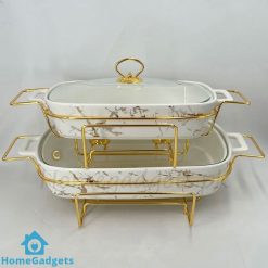 Ceramics Chafing Dish Buffet Set Buffet Warmer