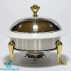 Chafing Dish Ceramic Buffet Set Gold 26CM