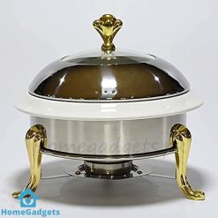 Chafing Dish Ceramic Buffet Set Gold 26CM