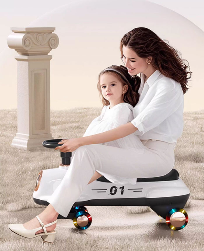 Children Twisting Car Anti Rollover Auto Car 