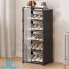 Dustproof Shoe Rack Dustproof High Plastic Organizer Shoe Rack Organizer Cabinet