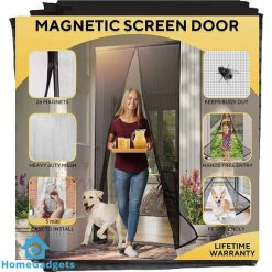 Hands Free Magnetic Screen Door