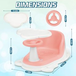 Infants Baby Bath Seat with Tray