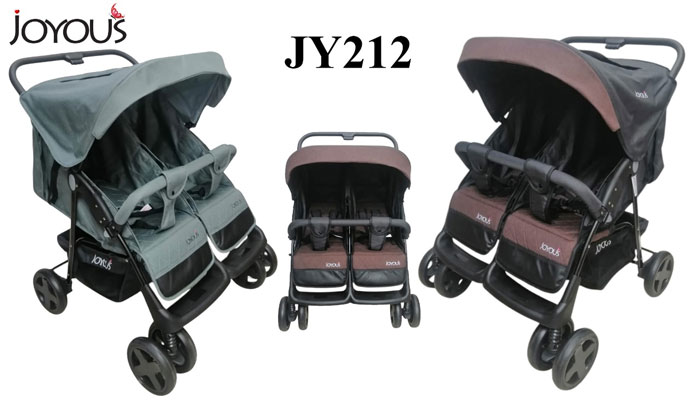 JOYOUS Twins Stroller Side by Side
