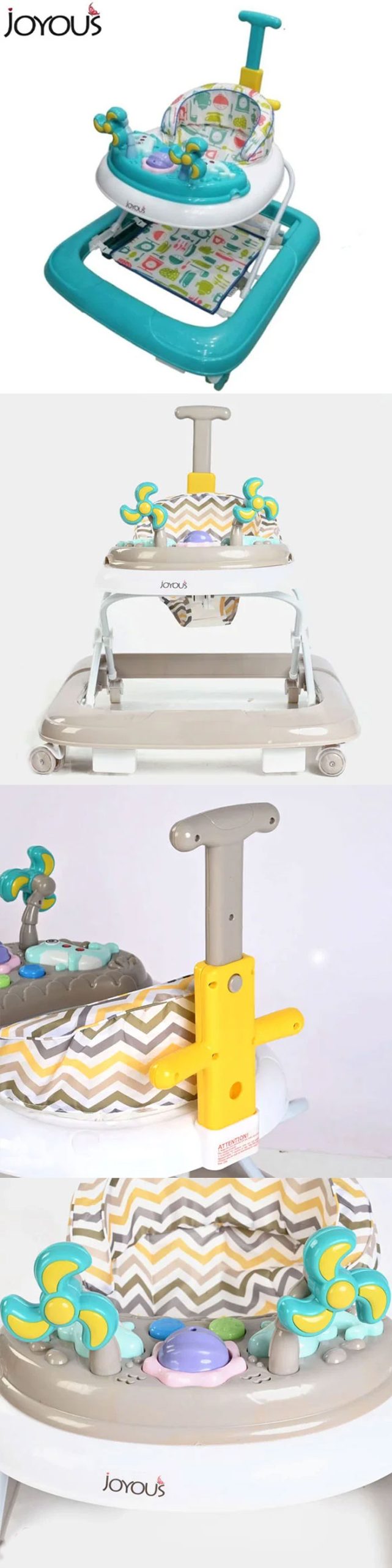 Joyous 2 in 1 Activity Baby Walker