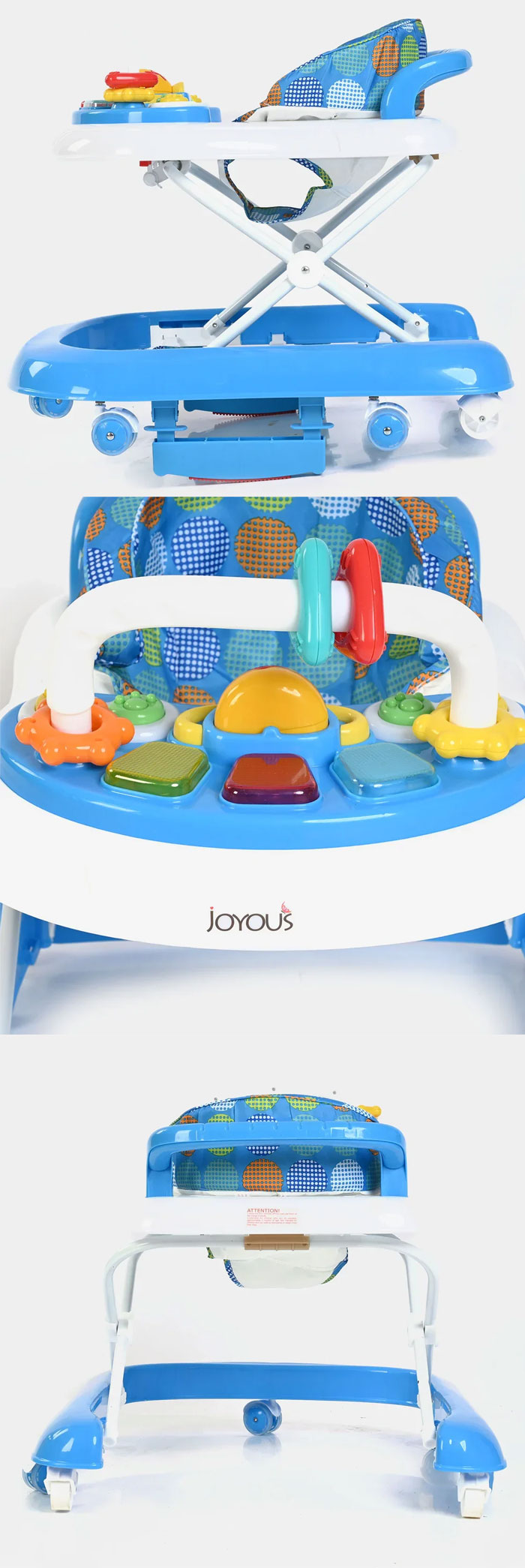 2 in 1 Joyous Baby Walker Rocker
