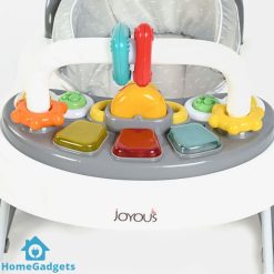 Joyous Premium Baby Walker Rocker 2in1 Gray