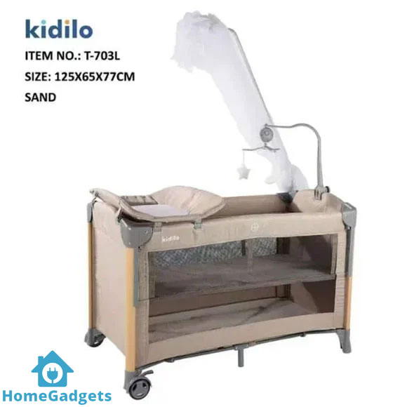 Kidilo Baby Playpen Folding Baby Cot T-703 1 Kidilo Baby Playpen Folding Baby Cot T-703
