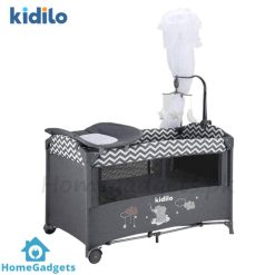 Kidilo Convertible Bedside Crib Bed Playpen T-701L
