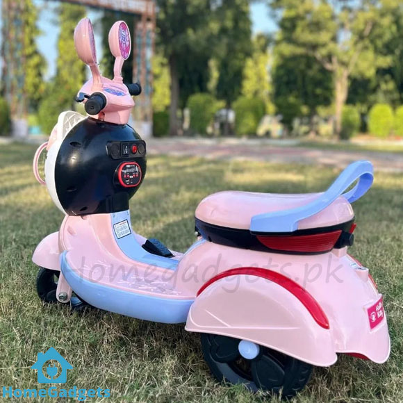 Kitty Baby Scooter Battery Operated Ride On Bike with Music Lights Up to 4 Years 3 Kitty Baby Scooter Battery Operated Ride On Bike with Music Lights Up to 4 Years