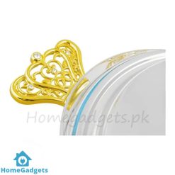 Oval Serving Glass Buffet Dish Food Warmer 2 Liter