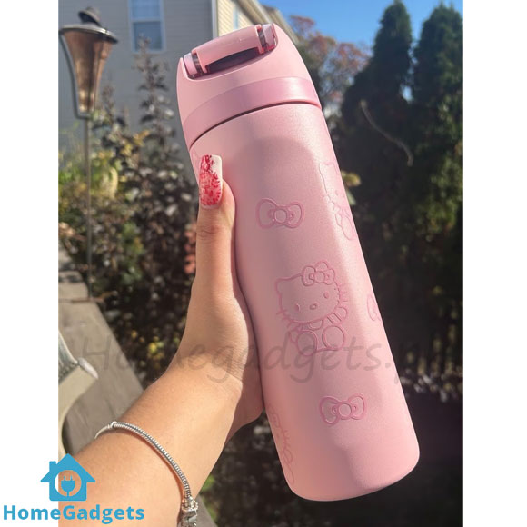 Owala Freesip Water Bottle 24oz Hello Kitty Pink Rose Quartz
