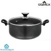 Sonex Non-Stick Classic Casserole With Glass Lid 26cm