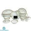 Super Bone China Dinner Set 8 Person 61 Piece