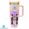 The Stanley x Stitch Special Edition 40 oz H2.0 FlowState Quencher Tumbler Pink