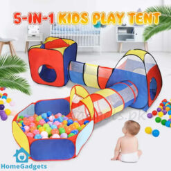 5 in 1 Multicolor Ball Pit Tunnel Tent House