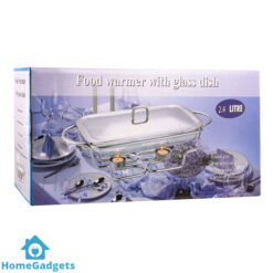 Food Warmer With Glass Dish 3 Liters K-207