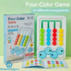 Four Color Sliding Chess Game 6 Four Color Sliding Chess Game