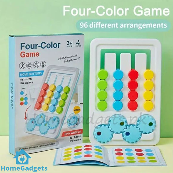 Four Color Sliding Chess Game 1 Four Color Sliding Chess Game