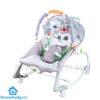 HuBaby 2in1 Baby Rocker Rocking Chair with Wheels Music
