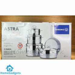 Korkmaz Cookware Set Astra Extra 9 Pcs