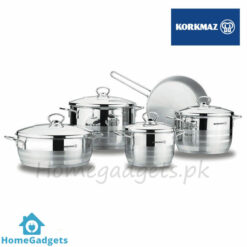 Korkmaz Cookware Set Astra Extra 9 Pcs
