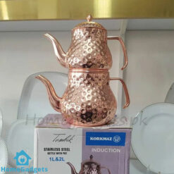 Korkmaz Double Kettle with Pot