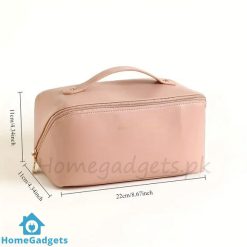 Leather Makeup Bag
