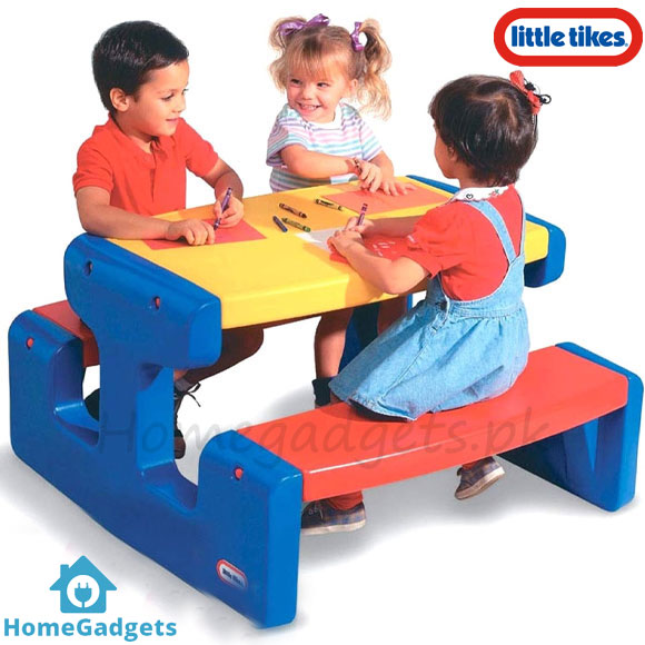 Little Tikes Junior Picnic Table Primary 2 Little Tikes Junior Picnic Table Primary