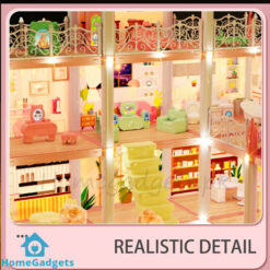 Luxury DIY Dollhouse Castle Playset in Pakistan