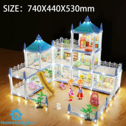 Luxury DIY Dollhouse Castle Playset in Pakistan