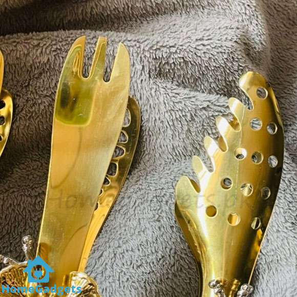 Presto Golden Serving Tong Set of 4 3 Presto Golden Serving Tong Set of 4